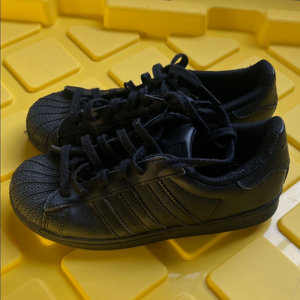 Adidas Kids Black Sneakers